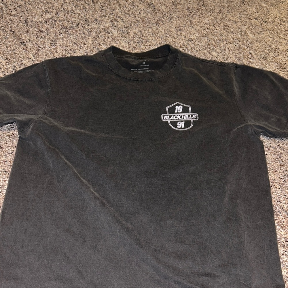 BLACK HILL TEE 100%cotton (read description)